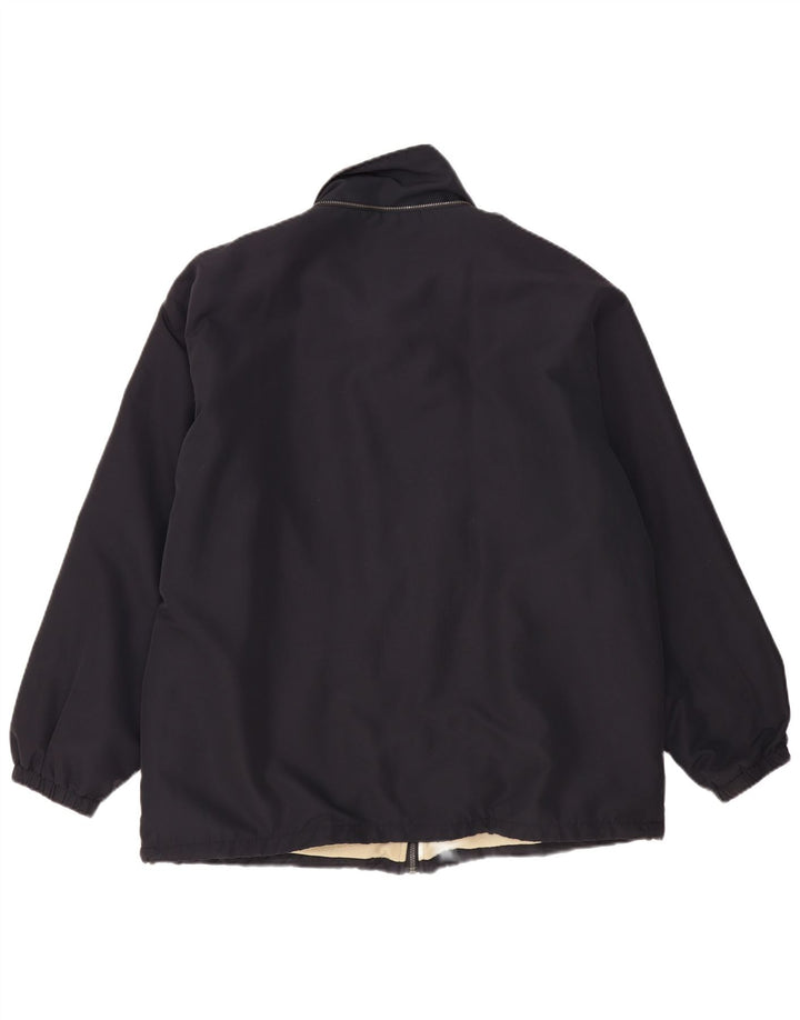 KAPPA Vendbar Herrejakke UK 40 Large Navy Blue Polyester