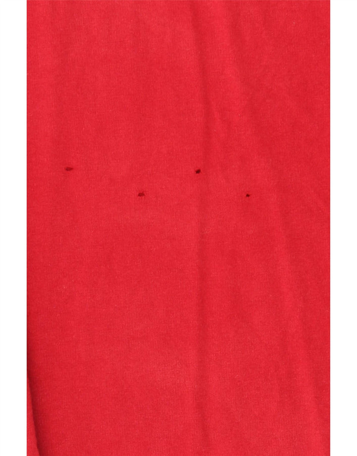 Vans Herre Klassisk grafisk T-shirt Top Medium Rød Bomuld