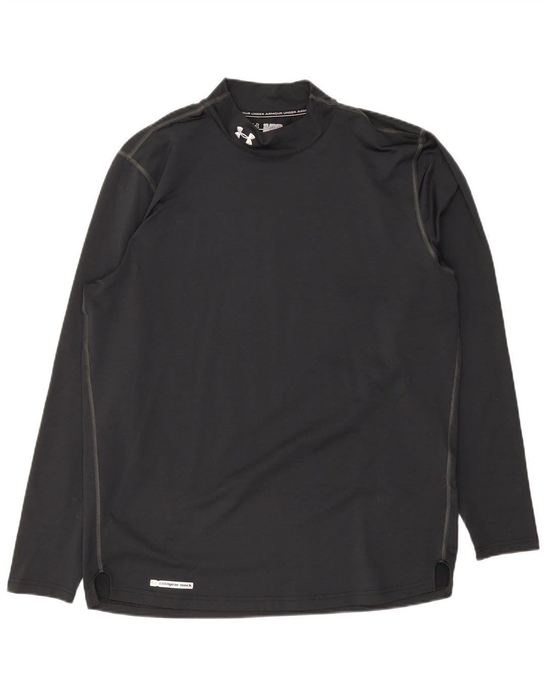 Under Armour Herre Cold Gear Top Langærmet 2XL Sort