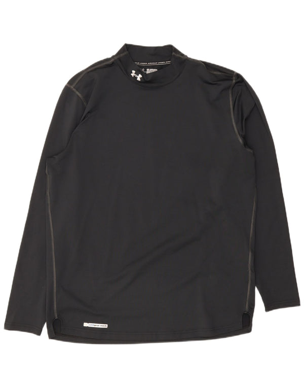 Under Armour Herre Cold Gear Top Langærmet 2XL Sort