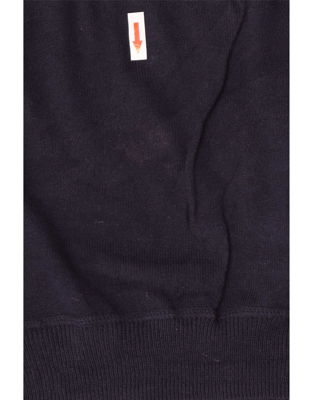Marks & Spencer Herre Regular Fit V-hals sweater 2XL marineblå bomuld