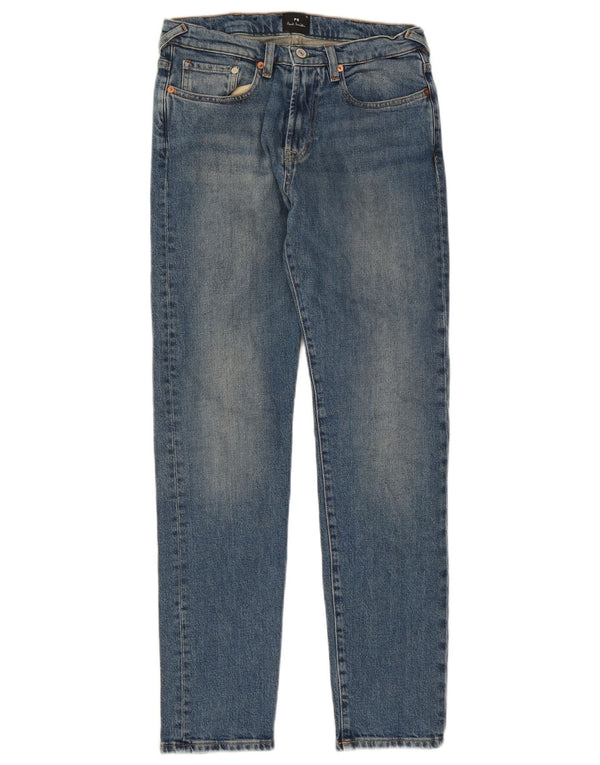 Paul Smith Dame Slim Jeans W28 L29 Blå Bomuld