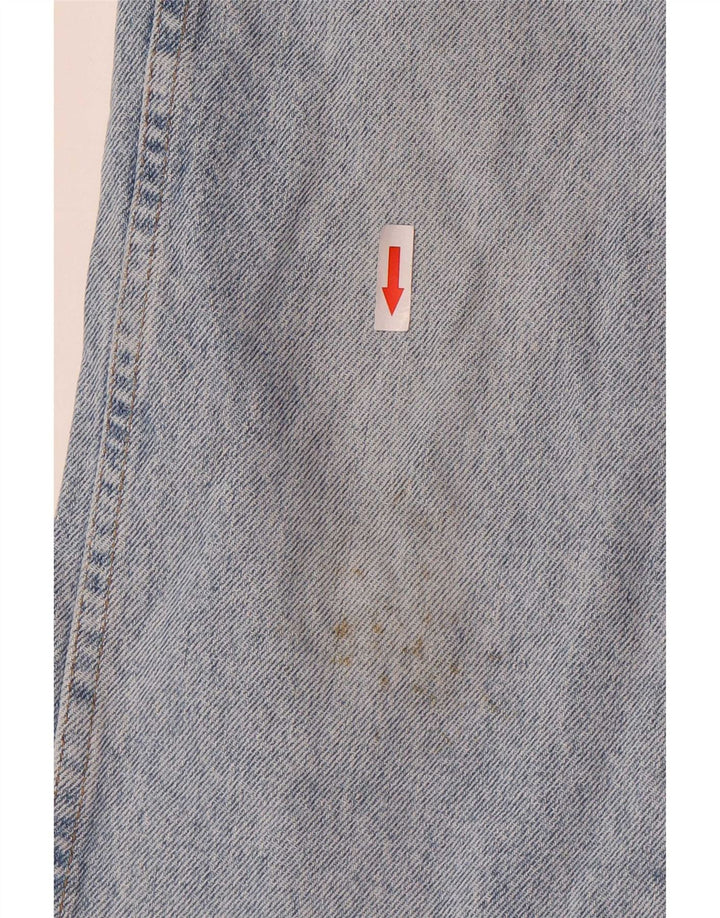 Wrangler lige jeans til kvinder W30 L32 blå bomuld