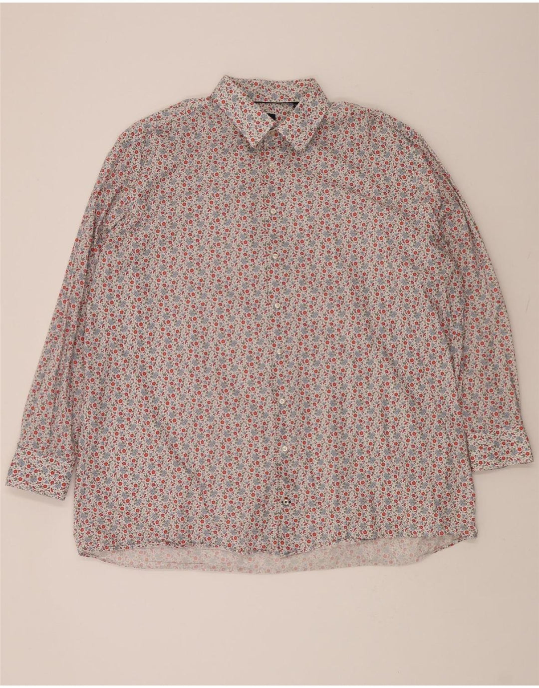 JOOP Mens Modern Fit Shirt Size 48 19 3XL Multicoloured Floral Vintage Joop and Second-Hand Joop from Messina Hembry 