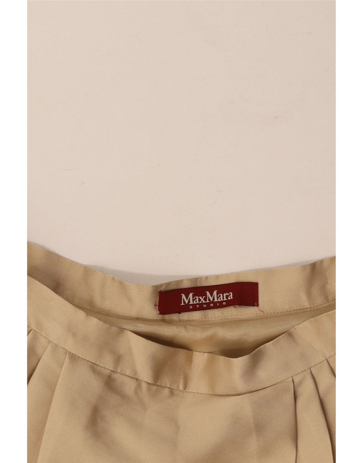 MAX MARA A-line nederdel til kvinder W30 Medium Beige