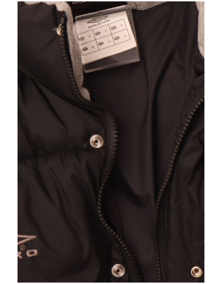 Umbro Polstret Herrejakke UK 38 Medium Sort Nylon