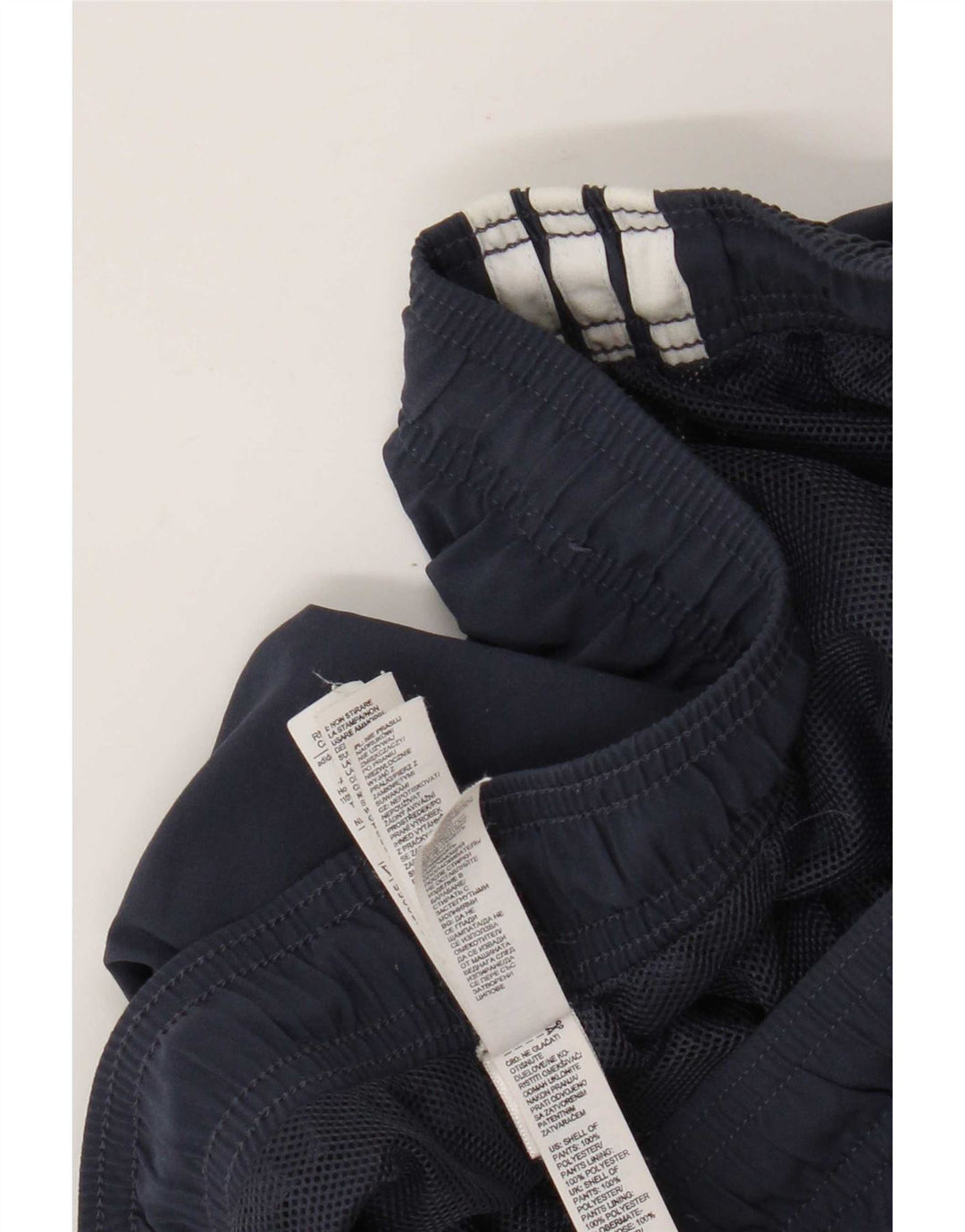 Adidas Træningsdragtsbukser til mænd UK 42/44 Large Navy Blue Polyester