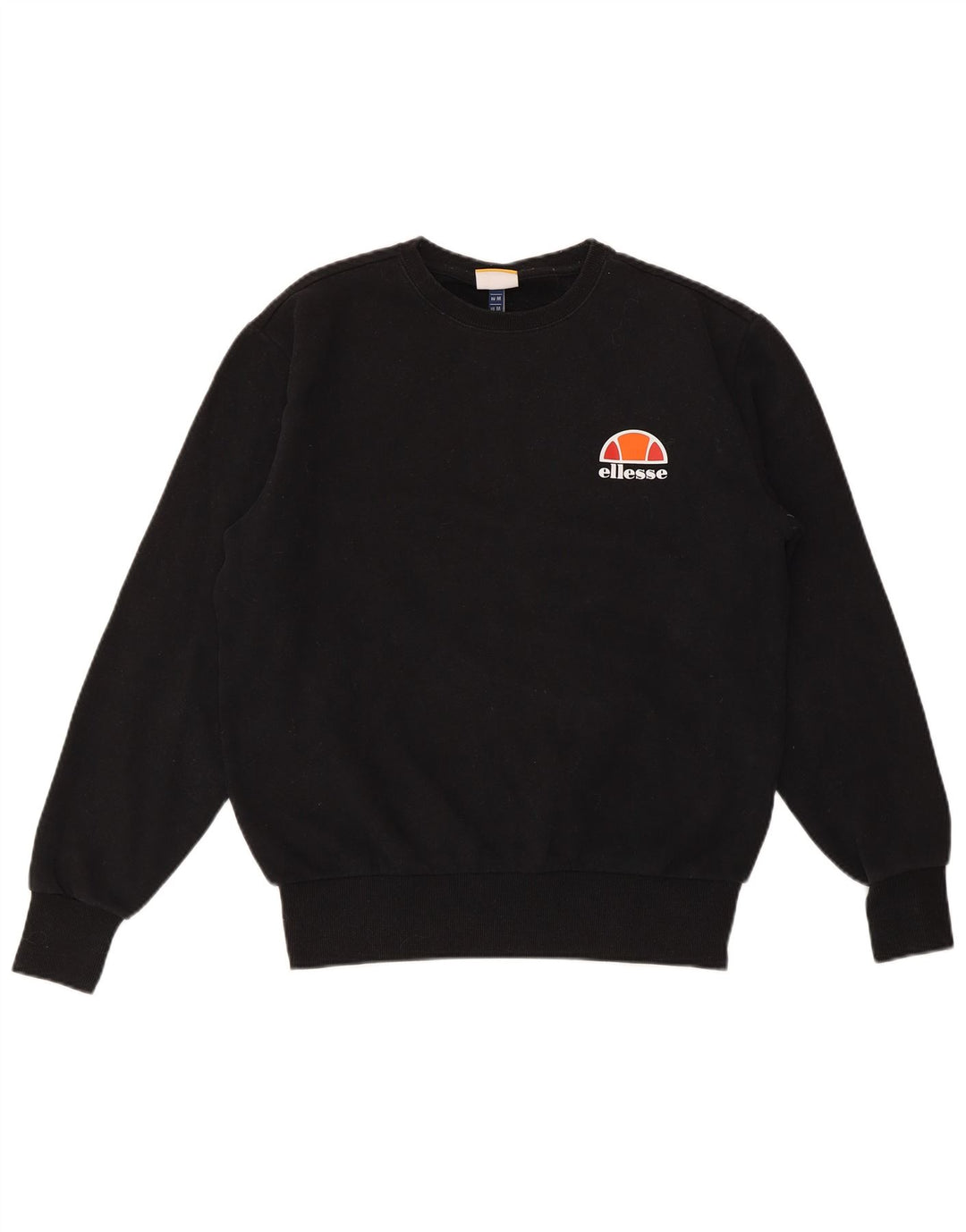 Ellesse Dame Sweatshirt Jumper UK 14 Medium Sort