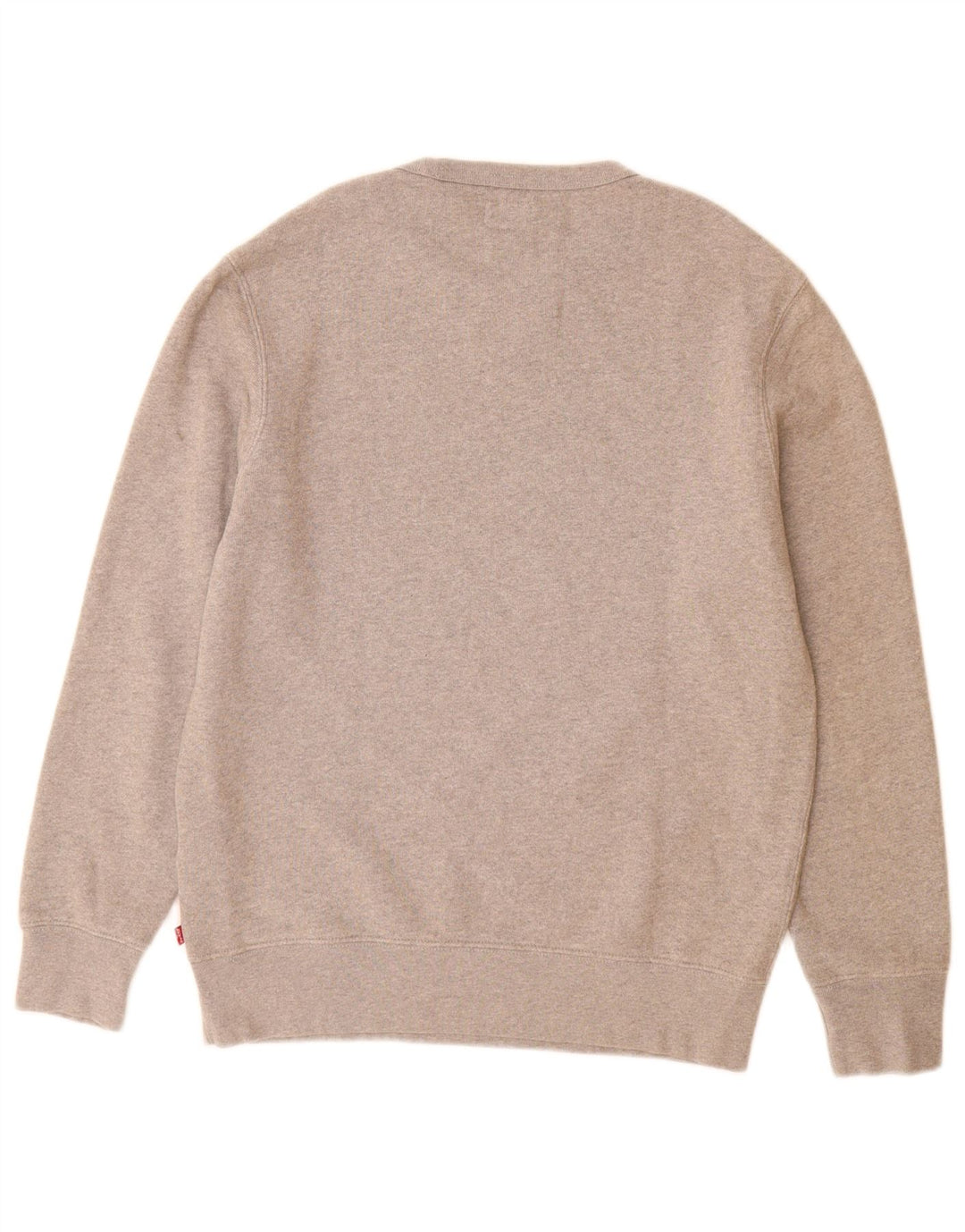 Levi's Grafisk sweatshirt til mænd, lille grå bomuld