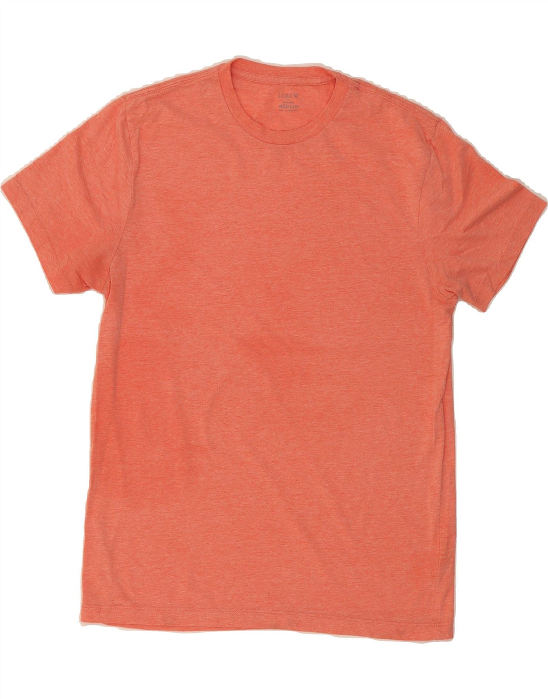J. CREW Womens T-Shirt Top UK 14 Medium Orange Cotton Vintage J. Crew and Second-Hand J. Crew from Messina Hembry 