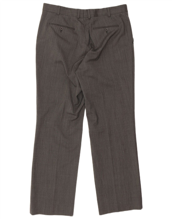 Ted Baker Straight Suit Bukser til mænd W34 L31 Grå