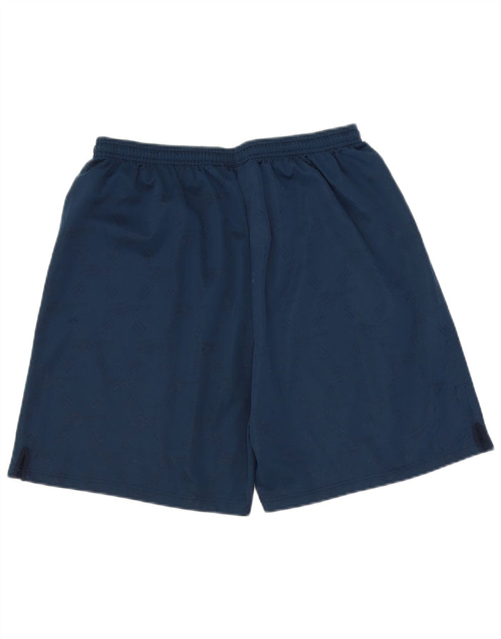Reebok Herre grafiske sportsshorts store marineblå polyester
