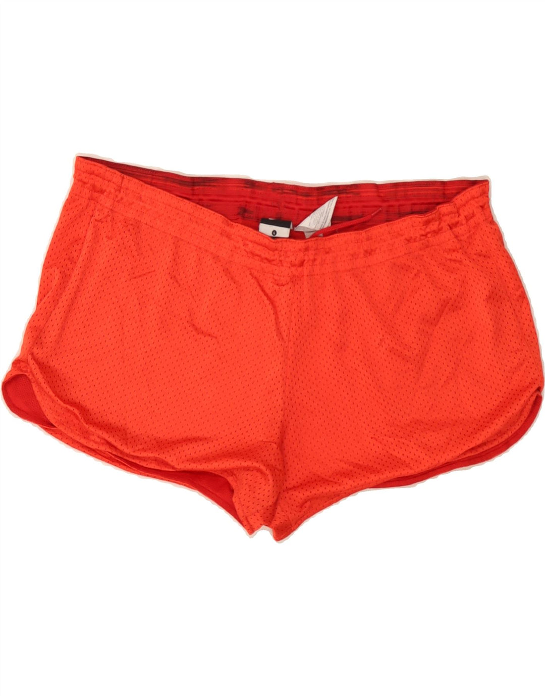 NIKE Womens Sport Shorts US 12/14 Large  Red Polyester Vintage Nike and Second-Hand Nike from Messina Hembry 