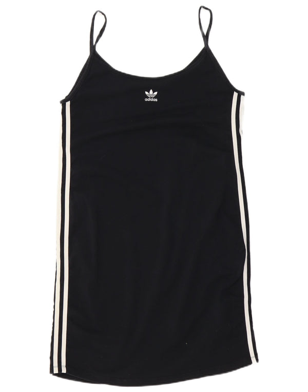 Adidas ærmeløs tenniskjole til kvinder UK 20/22 XL sort bomuld