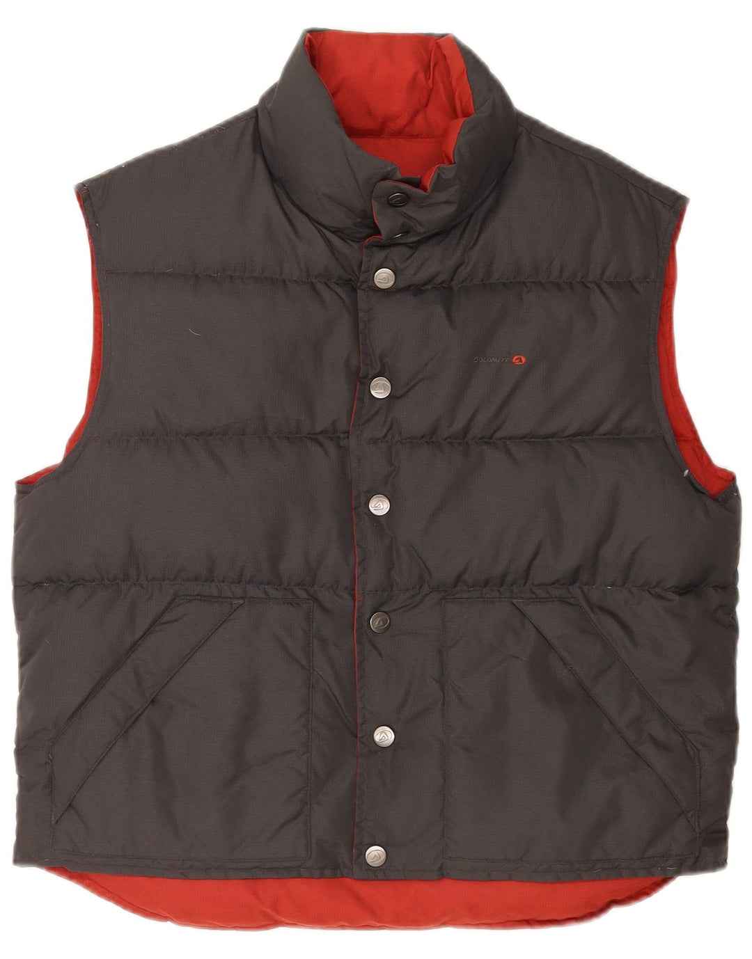 Dolomite Herre Vendbar Polstret Gilet UK 36 Small Black Polyester