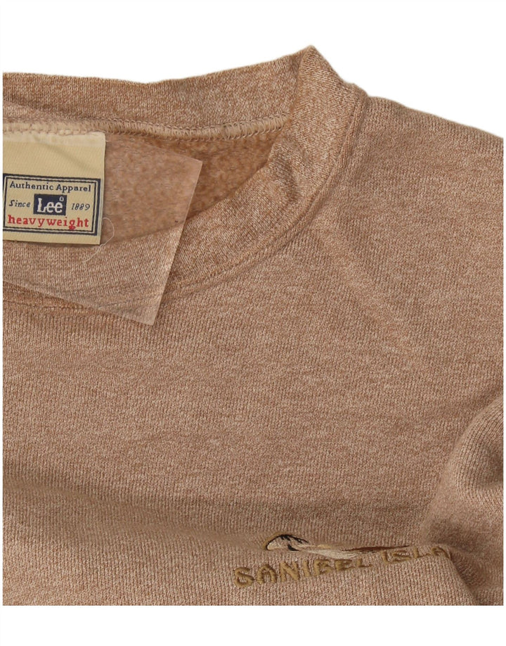 Lee Sweatshirt til mænd, stor beige