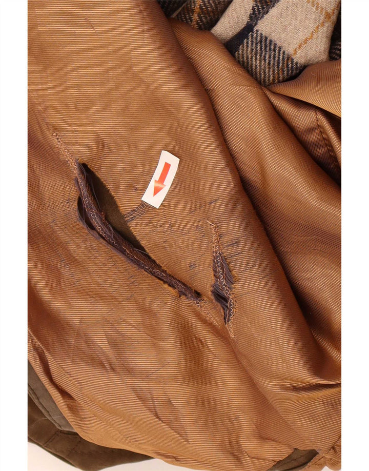 B.S.M Overfrakke til mænd UK 42 XL Khaki Polyamid