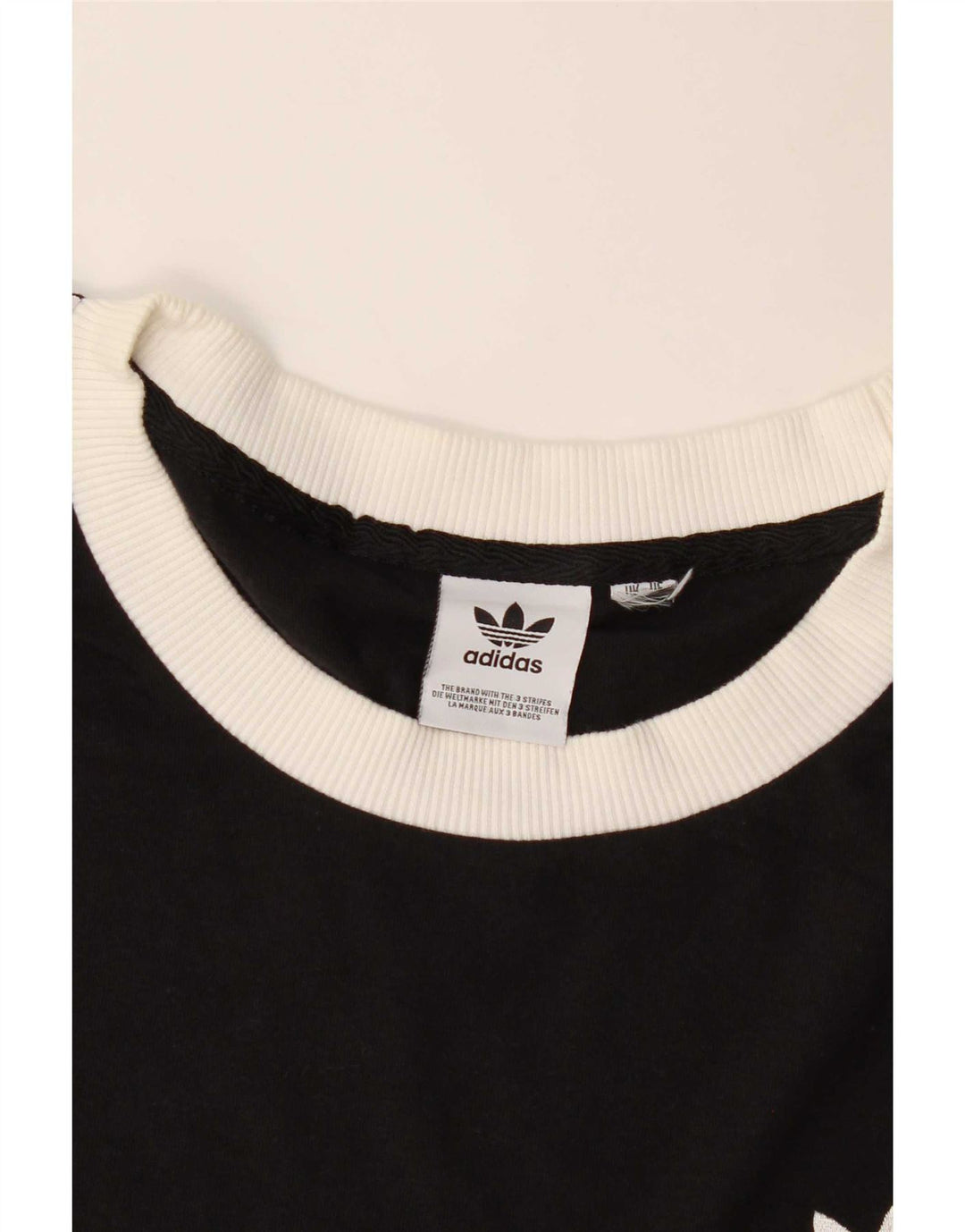 Adidas Herre T-Shirt Top Stor Sort