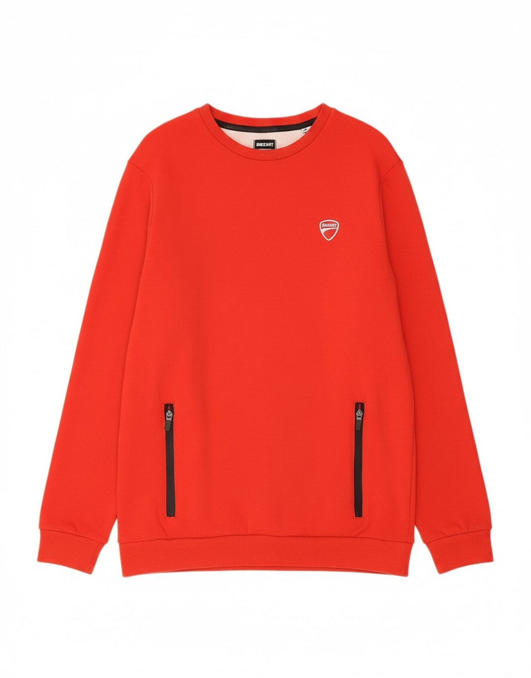 DUCATI Boys Graphic Sweatshirt Jumper 15-16 Years 2XL Red Colourblock