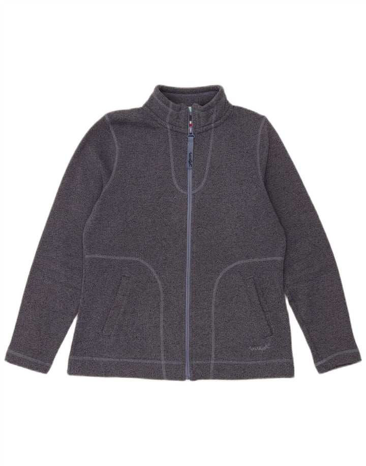 Weird Fish Dame træningsdragt Topjakke UK 12 Medium Navy Blue Flecked