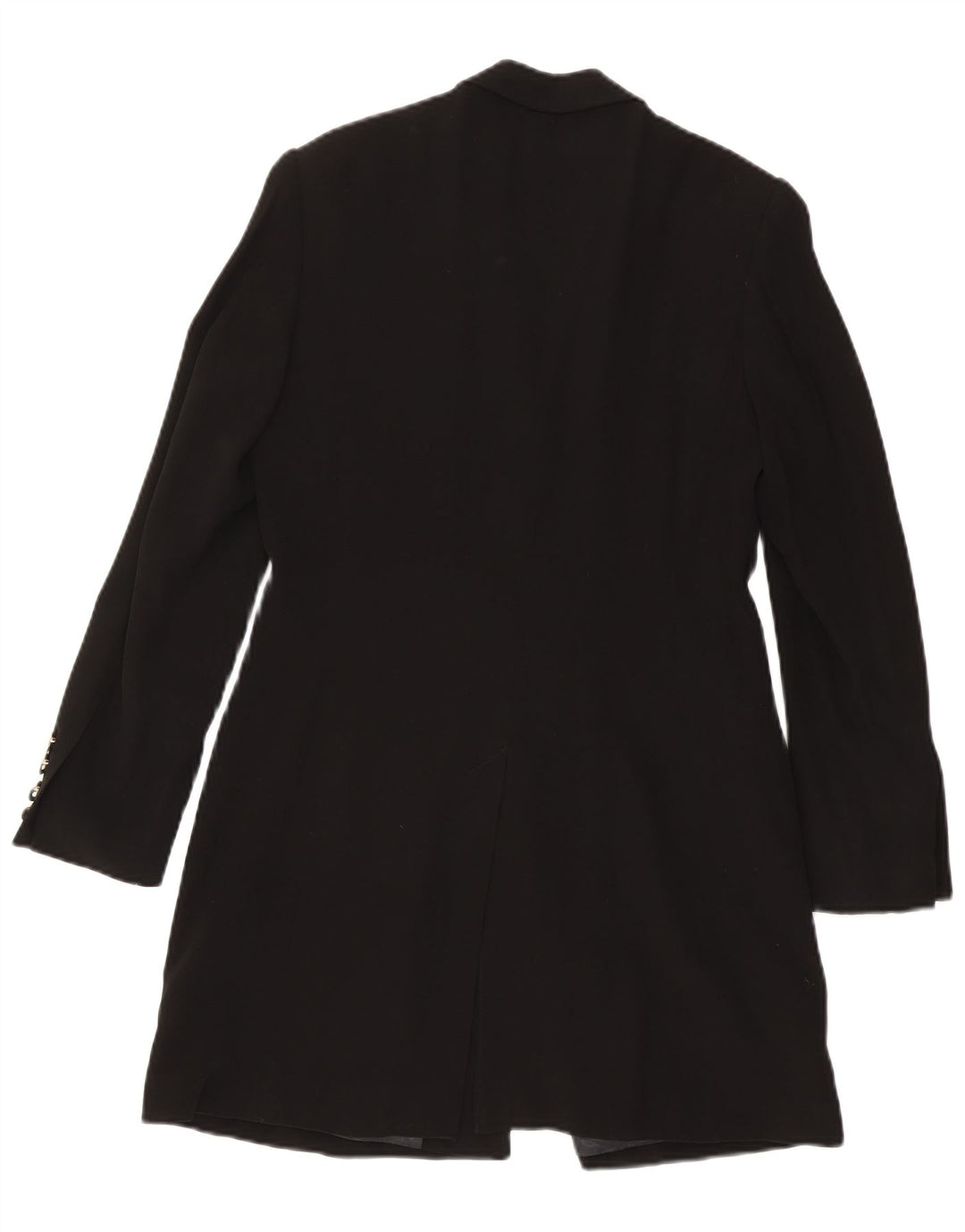 Betty Barclay Dame 4 Knapper Longline Blazer Jacket UK 12 Medium Sort