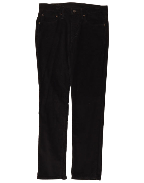 Levi's Herre 511 Slim Corduroy Bukser W31 L30 Sort Bomuld