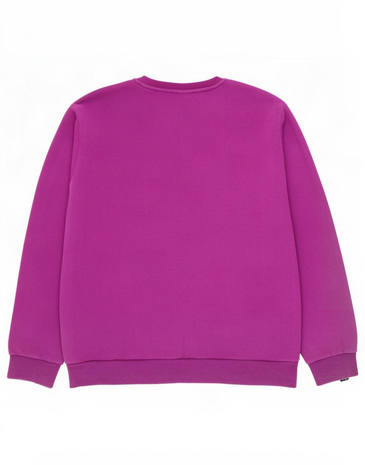 Ellesse Herre Sweatshirt Jumper XL Lilla Bomuld