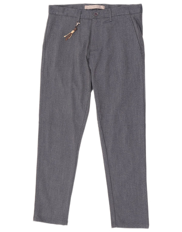Zara Herre Slim Chino Bukser EU 38 Small W30 L28 Grå