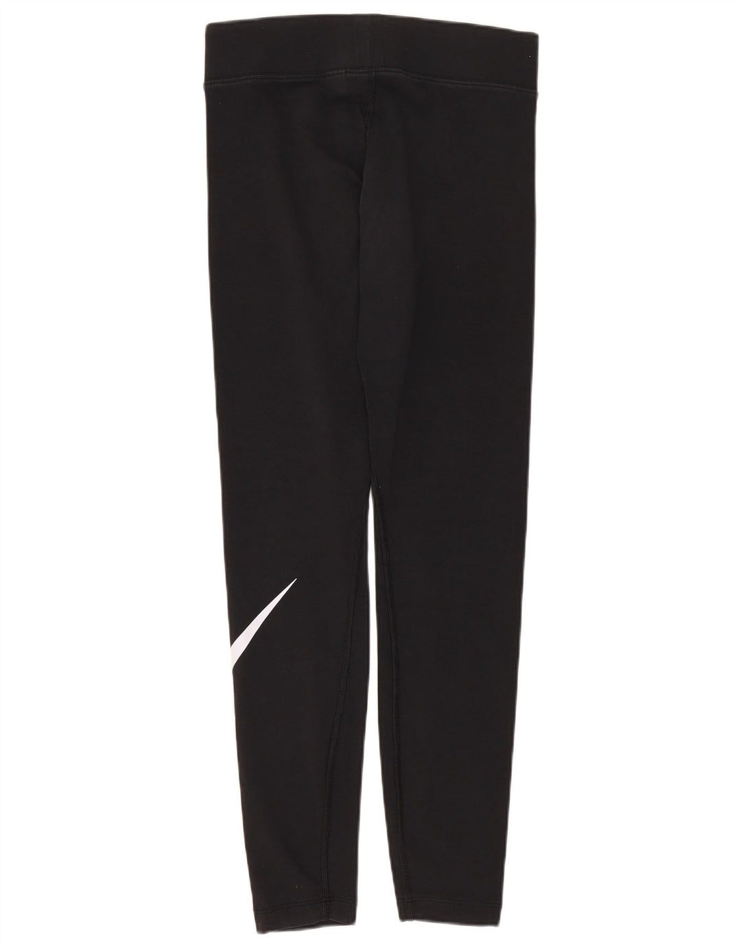 Nike Dame Grafiske Leggings UK 8 Small Black Bomuld