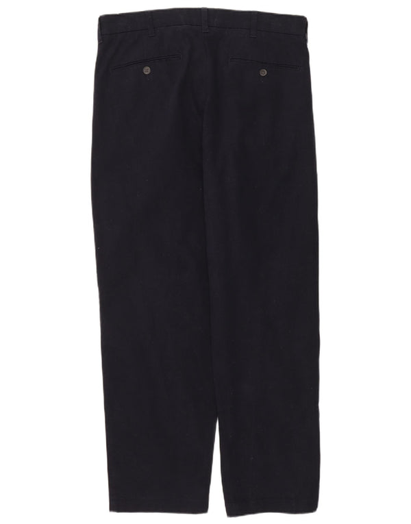 Marks & Spencer Herre Pegged Chino Bukser W34 L31 Marineblå Bomuld