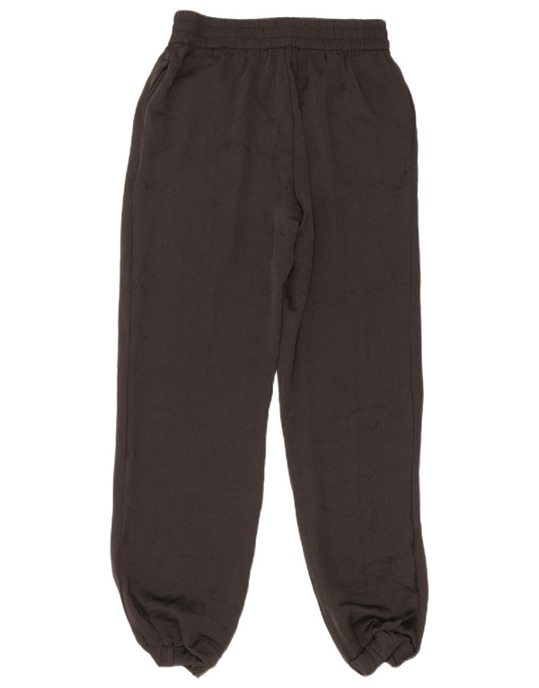 Zara Joggers Casual Bukser XS W24 L28 Sort Polyester