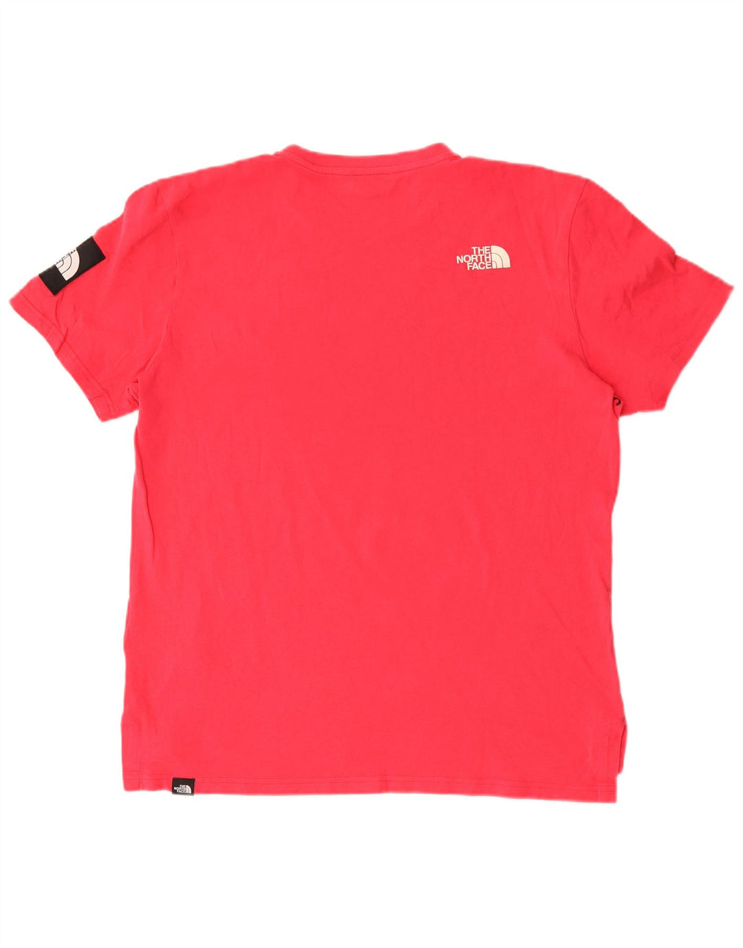The North Face Herre T-Shirt Top Medium Pink Bomuld