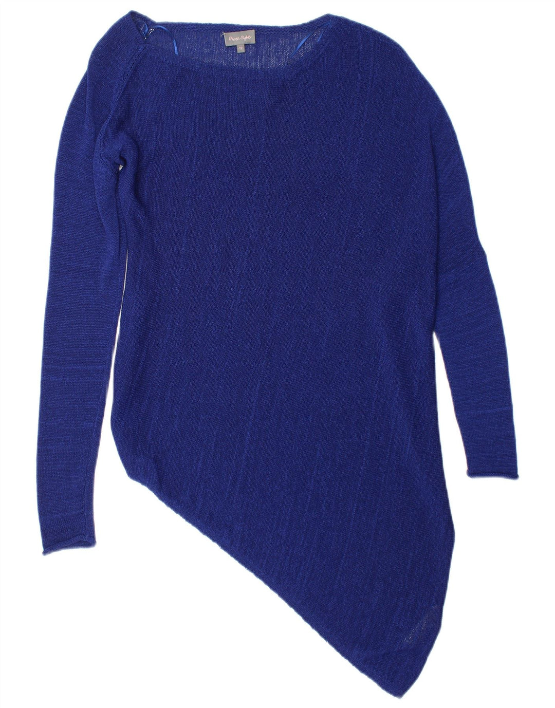 Phase Eight Dame Boat Neck Jumper Sweater UK 12 Medium Navy Blue