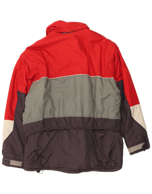 Anzi Besson Herre Windbreaker Jacket UK 42 XL Flerfarvet Colourblock