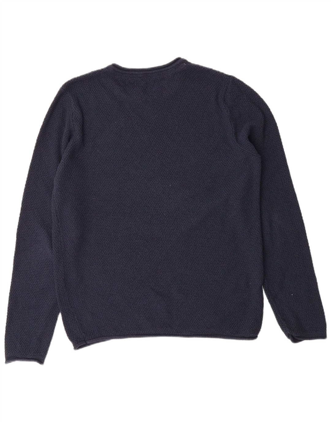 JACK & JONES Mens Crew Neck Jumper Sweater Small Navy Blue Cotton