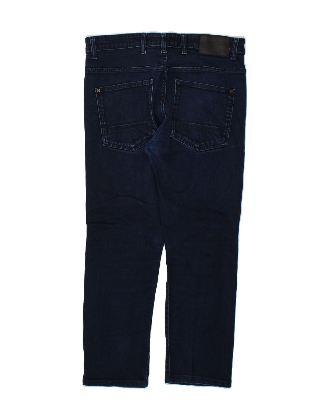 TED BAKER Mens Cropped Jeans W32 L25 Navy Blue Cotton Vintage Ted Baker and Second-Hand Ted Baker from Messina Hembry 