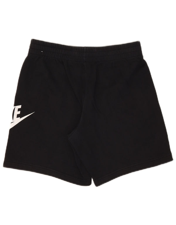 Nike drenge grafiske sportsshorts 13-14 år XL sort bomuld