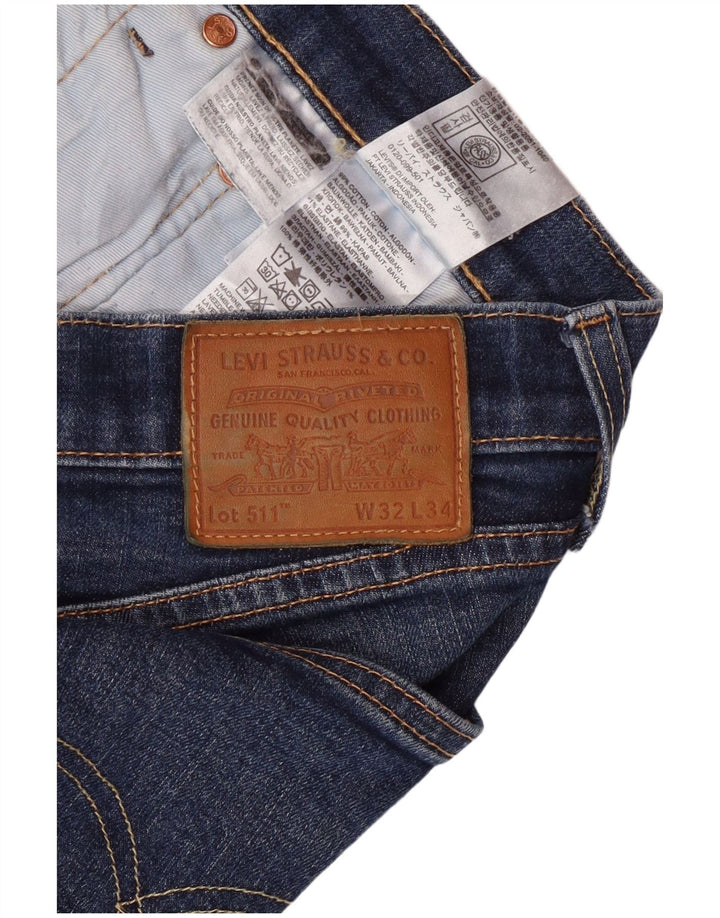 Levi's Herre 511 Slim Fit denimshorts W32 Medium Blue Bomuld