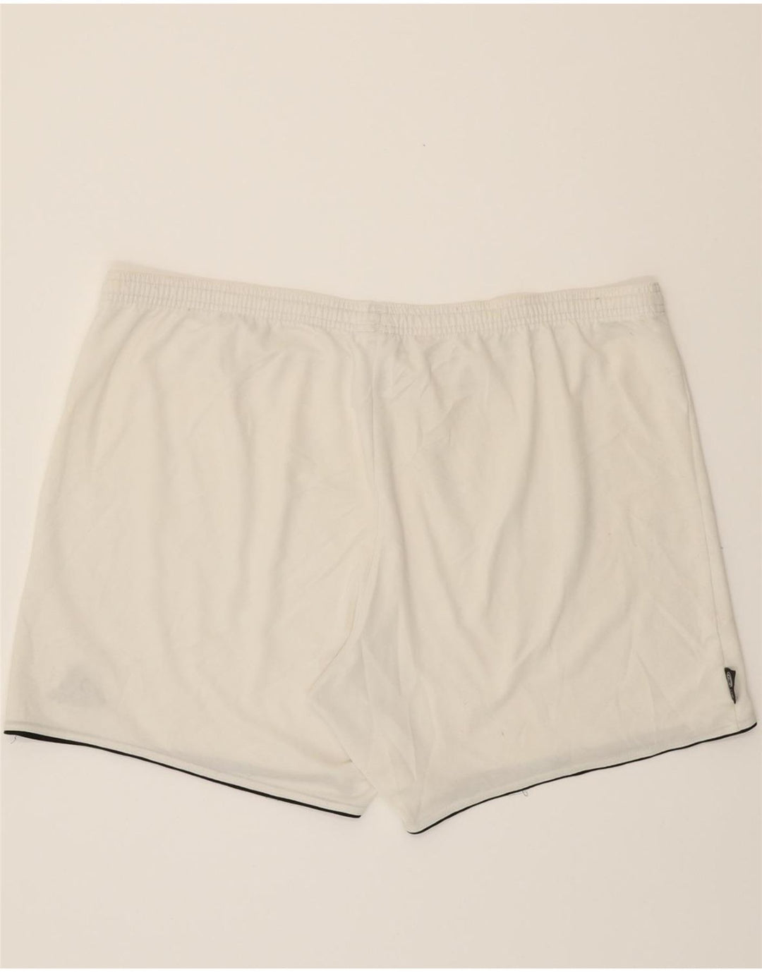 ADIDAS Mens Sport Shorts XL White Polyester Vintage Adidas and Second-Hand Adidas from Messina Hembry 