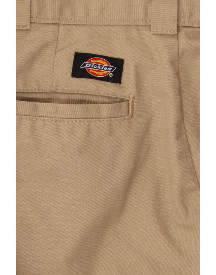 DICKIES Mens Straight Cropped Trousers W38 L26 Beige Vintage Dickies and Second-Hand Dickies from Messina Hembry 