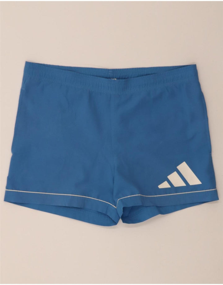 ADIDAS Mens Swimming Shorts Small Blue Vintage Adidas and Second-Hand Adidas from Messina Hembry 