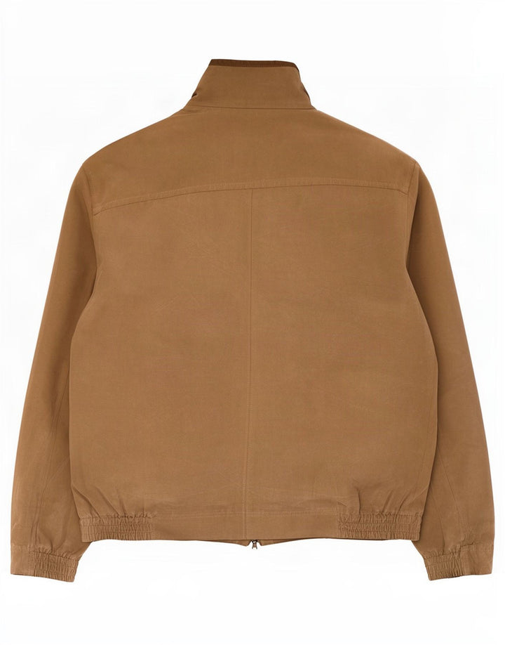 Marks & Spencer Bomber Jacket UK 40 Large Beige Polyester
