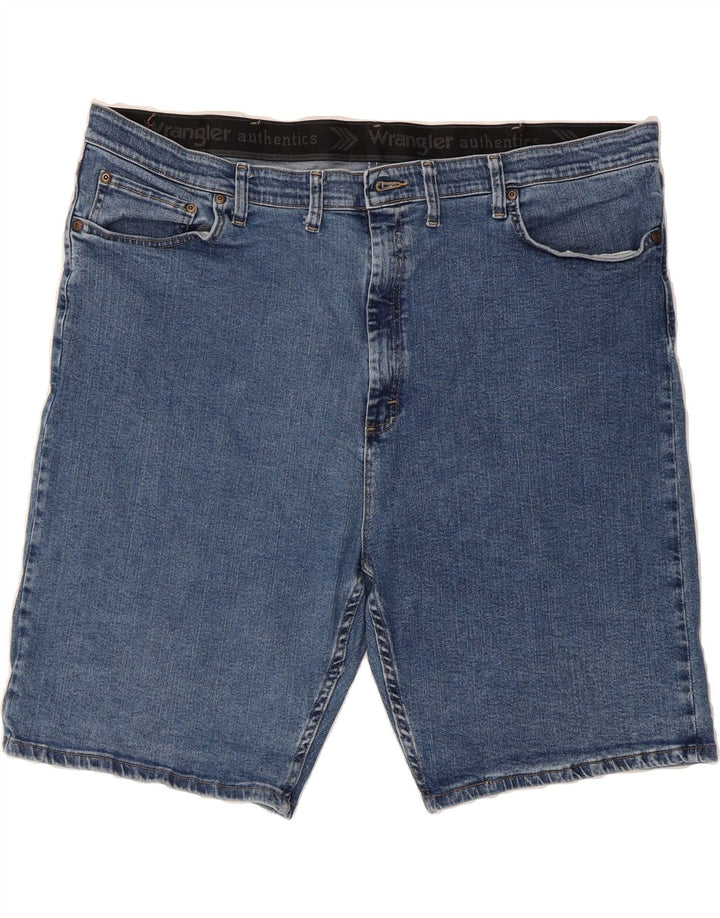 WRANGLER Mens Denim Shorts W46 3XL Blue Cotton Vintage Wrangler and Second-Hand Wrangler from Messina Hembry 