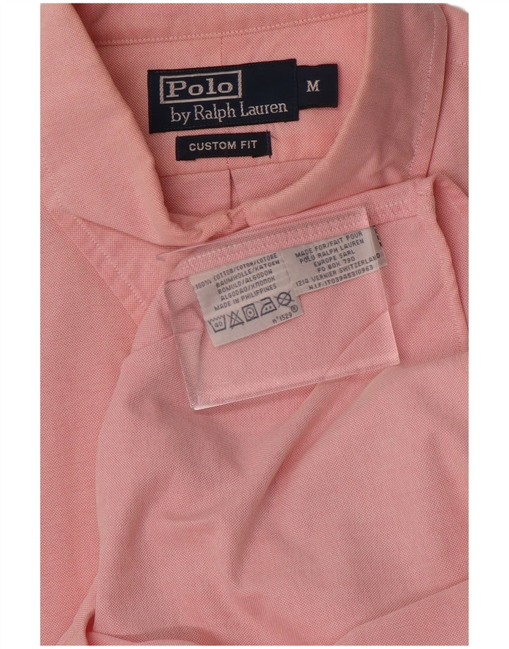 Polo Ralph Lauren Herre Custom Fit skjorte Medium Pink Bomuld
