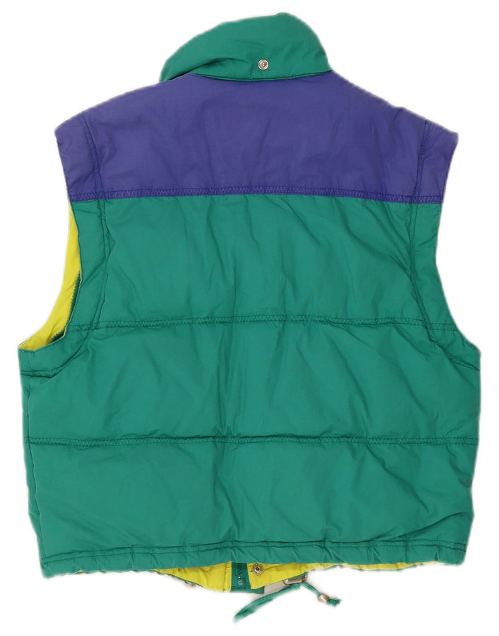 Diadora Boys Polstret Gilet 11-12 år Medium Green Colourblock Polyester