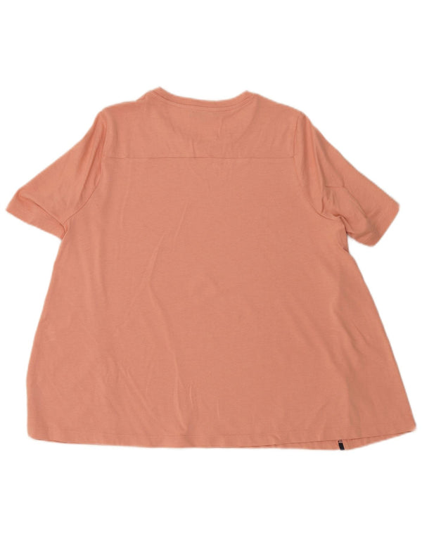 FAY Dame T-Shirt Top UK 14 Medium Orange