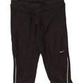 NIKE Womens Dri Fit Bermuda Sport Shorts UK 10 Small  Black Polyester Vintage Nike and Second-Hand Nike from Messina Hembry 
