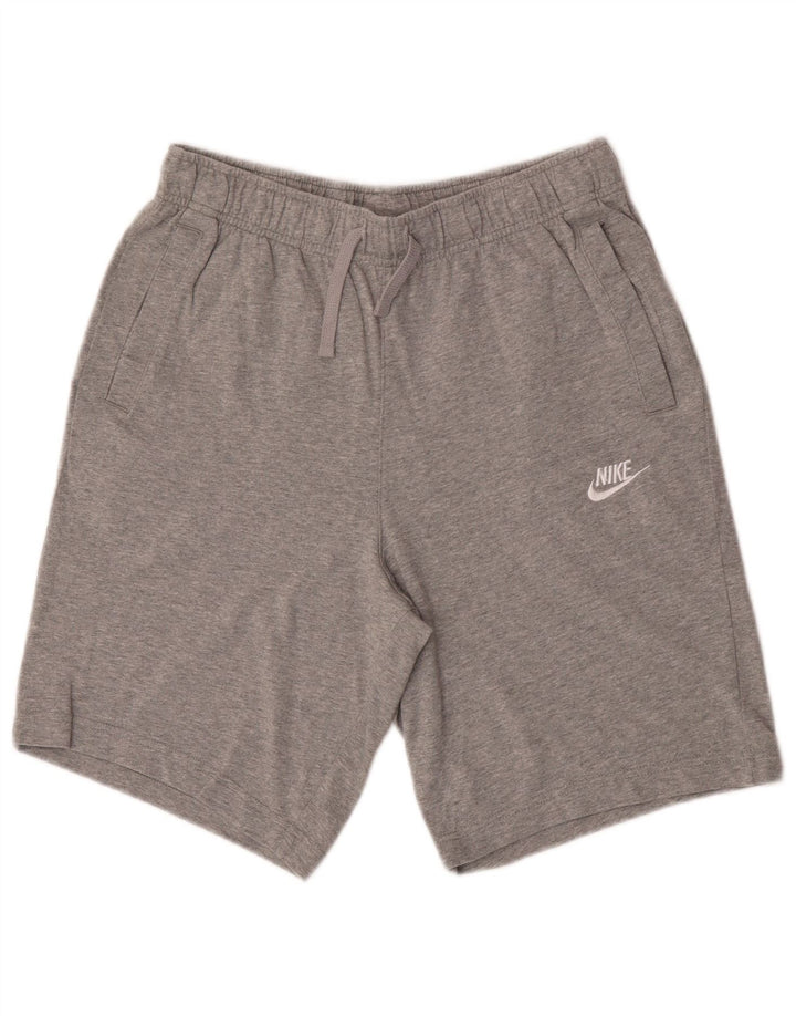 Nike Sportsshorts til mænd, små grå bomuld