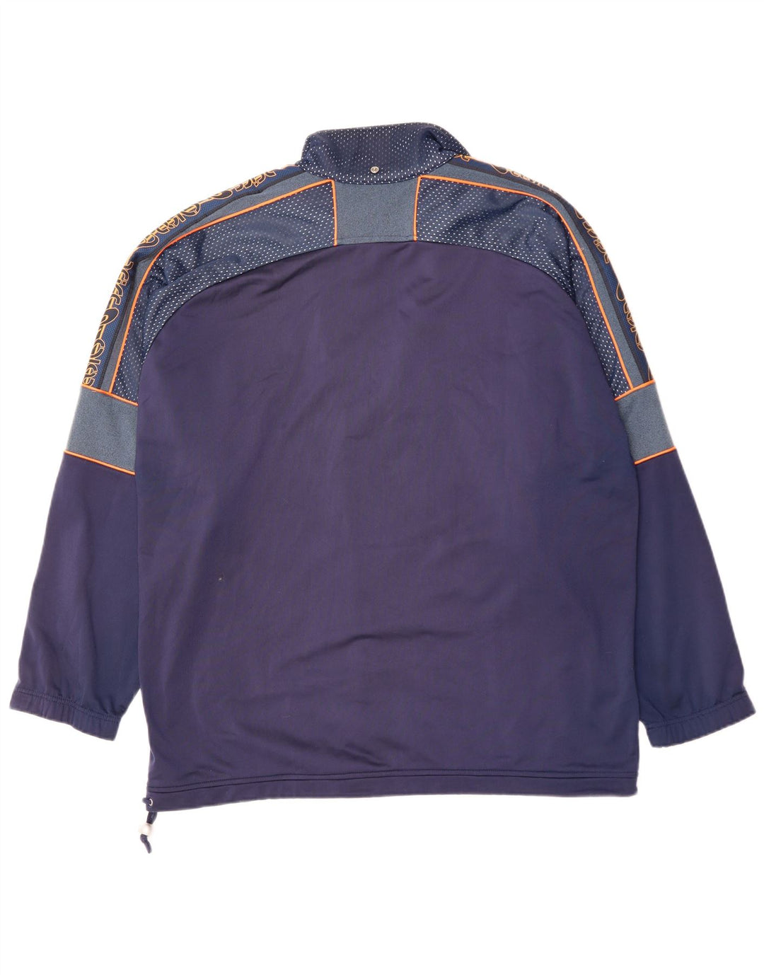 ASICS Herre grafisk træningsdragt topjakke 2XL marineblå polyester