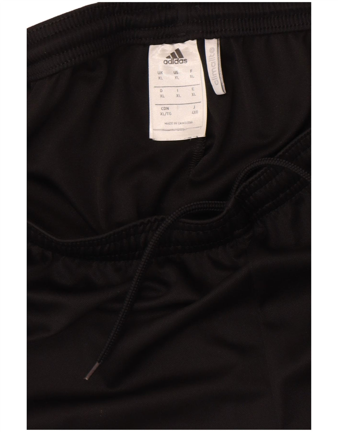 Adidas Herre Climalite Sport Shorts XL Sort Polyester